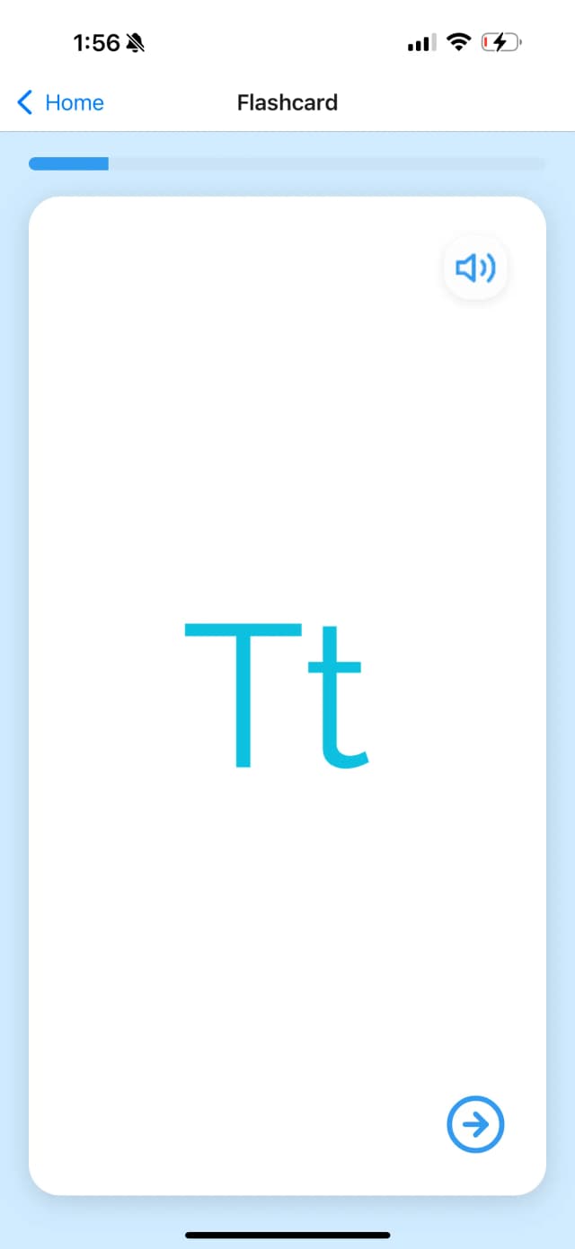 Letter T Back